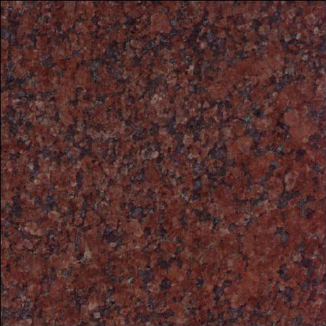 Ruby Red granite sample
